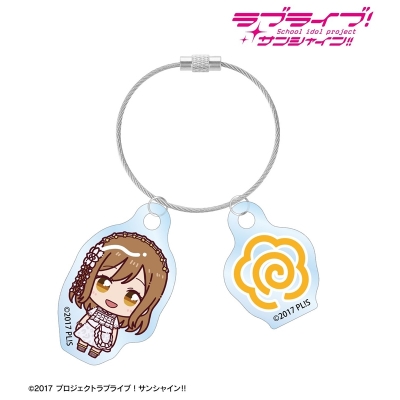 【アルマビアンカ】ラブライブ！サンシャイン！！ 国木田花丸 3rdソロコンサートver. ちょこんと！ 2連ワイヤーアクリルキーホルダー