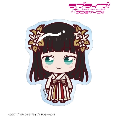 【アルマビアンカ】ラブライブ！サンシャイン！！ 黒澤ダイヤ 3rdソロコンサートver. ちょこんと！ クリアダイカットステッカー