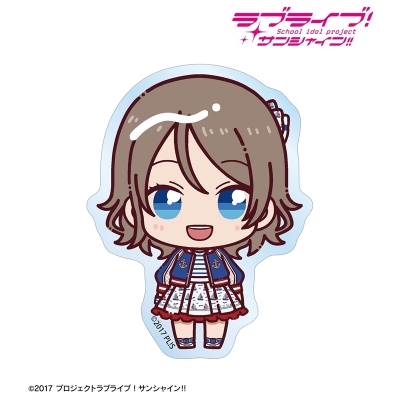 【アルマビアンカ】ラブライブ！サンシャイン！！ 渡辺 曜 3rdソロコンサートver. ちょこんと！ クリアダイカットステッカー