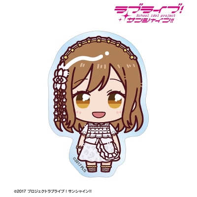 【アルマビアンカ】ラブライブ！サンシャイン！！ 国木田花丸 3rdソロコンサートver. ちょこんと！ クリアダイカットステッカー