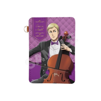 【CS.FRONT】進撃の巨人 四重奏ver. レザーパスケース /04 エルヴィン