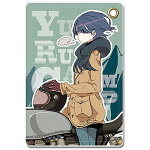 【ライセンスエージェント】ゆるキャン△ レザーパスケース Ver.2 デザイン04（志摩リン/C）