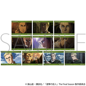 【ムービック】進撃の巨人 ブロマイドコレクション/エルヴィン 1BOX入数：5