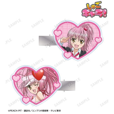 【アルマビアンカ】TVアニメ『しゅごキャラ！』 日奈森 あむ&アミュレットハート アクリルヘアクリップ2個セット