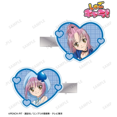 【アルマビアンカ】TVアニメ『しゅごキャラ！』 日奈森 あむ&アミュレットスペード アクリルヘアクリップ2個セット
