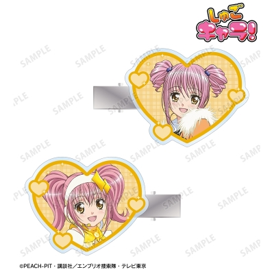 【アルマビアンカ】TVアニメ『しゅごキャラ！』 日奈森 あむ&アミュレットダイヤ アクリルヘアクリップ2個セット