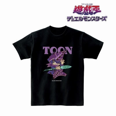 【アルマビアンカ】遊☆戯☆王デュエルモンスターズ ブラック・マジシャン トゥーン・ワールド テイストデフォルメ Tシャツレディース（サイズ/L）