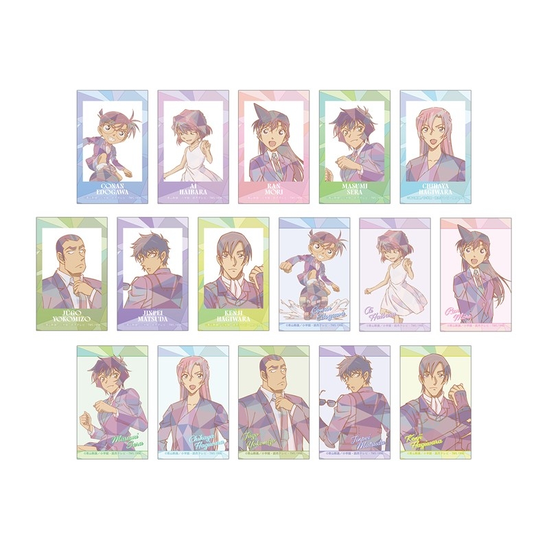 【アルマビアンカ】名探偵コナン トレーディング プリズムパターン 第4弾 イラストカード 1BOX入数：16