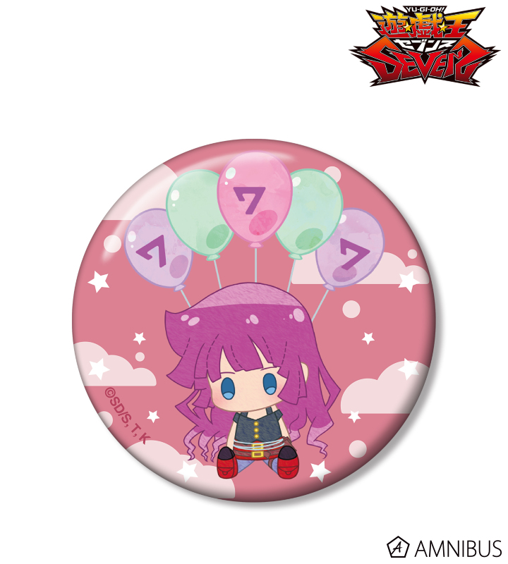 【アルマビアンカ】遊☆戯☆王SEVENS ロミン POPOON 缶バッジ