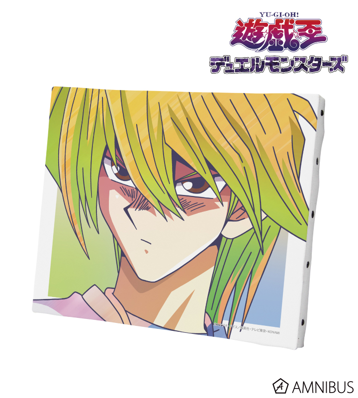 【アルマビアンカ】遊☆戯☆王デュエルモンスターズ 城之内克也 Ani-Art clear label キャンバスボード
