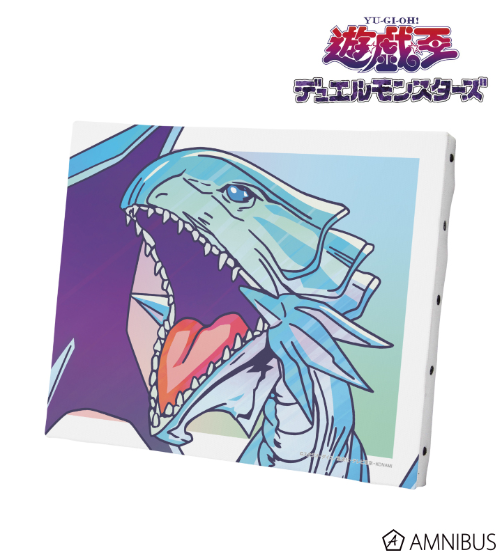 【アルマビアンカ】遊☆戯☆王デュエルモンスターズ 青眼の白龍 Ani-Art clear label キャンバスボード