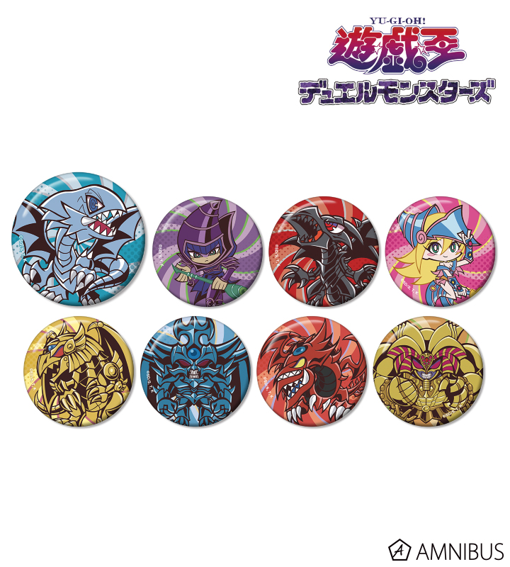 【アルマビアンカ】遊☆戯☆王デュエルモンスターズ トレーディング トゥーン・ワールド テイストデフォルメ 第3弾 缶バッジ 1BOX入数：8