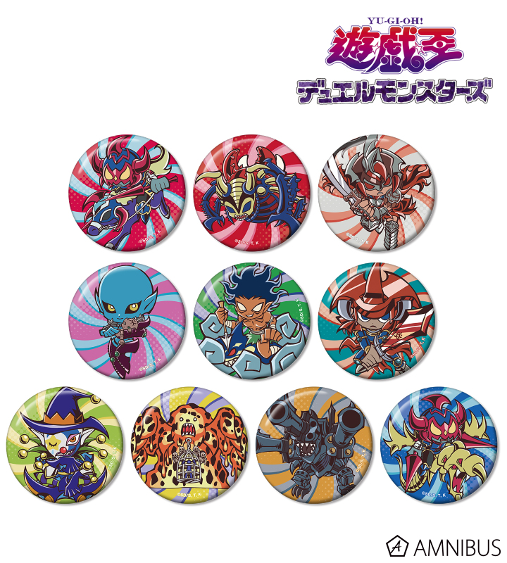 【アルマビアンカ】遊☆戯☆王デュエルモンスターズ トレーディング トゥーン・ワールド テイストデフォルメ 第4弾 缶バッジ 1BOX入数：10
