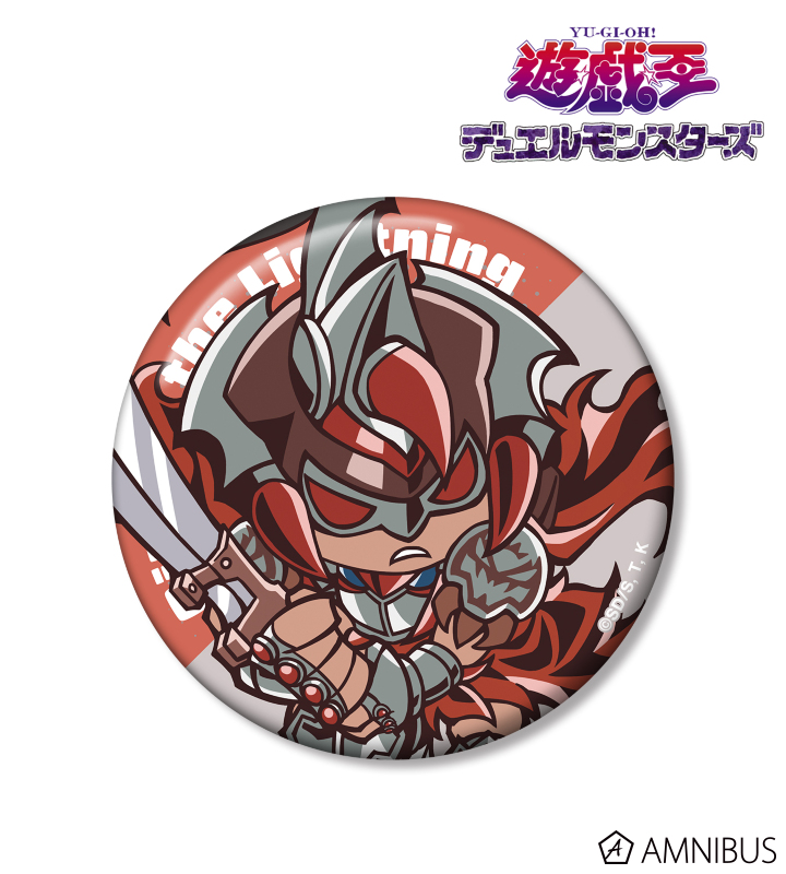 【アルマビアンカ】遊☆戯☆王デュエルモンスターズ ギルフォード・ザ・ライトニング トゥーン・ワールド テイストデフォルメ 第4弾 100mm缶バッジ