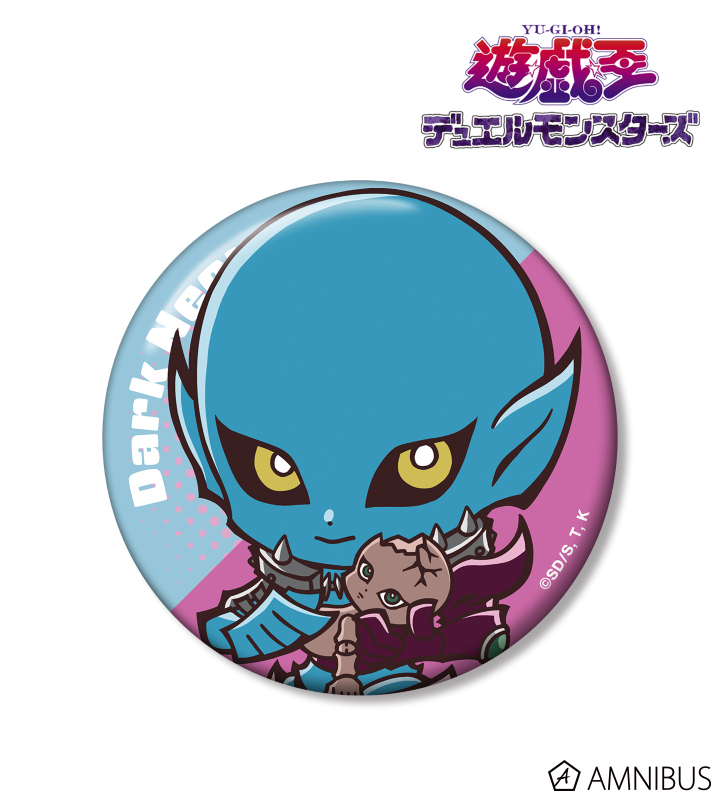 【アルマビアンカ】遊☆戯☆王デュエルモンスターズ ダーク・ネクロフィア トゥーン・ワールド テイストデフォルメ 第4弾 100mm缶バッジ