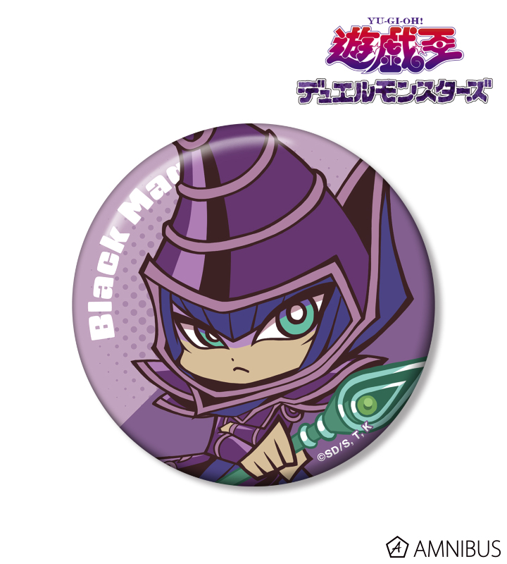 【アルマビアンカ】遊☆戯☆王デュエルモンスターズ ブラック・マジシャン トゥーン・ワールド テイストデフォルメ 第2弾 100mm缶バッジ