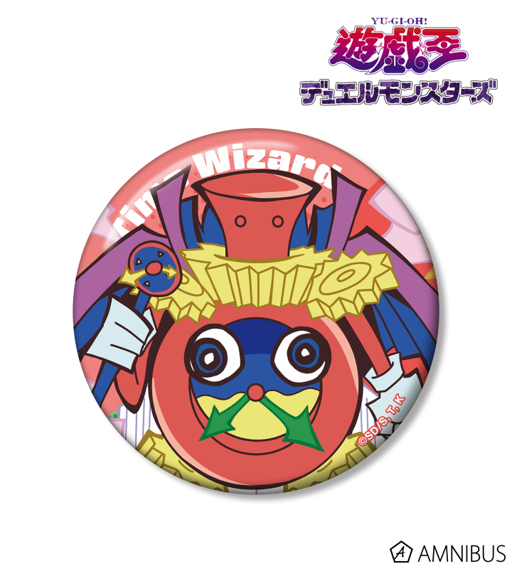 【アルマビアンカ】遊☆戯☆王デュエルモンスターズ 時の魔術師 トゥーン・ワールド テイストデフォルメ 第1弾 100mm缶バッジ