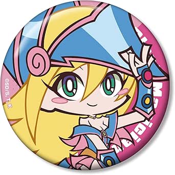 【アルマビアンカ】遊☆戯☆王デュエルモンスターズ ブラック・マジシャン トゥーン・ワールド テイストデフォルメ 第3弾 100mm缶バッジ