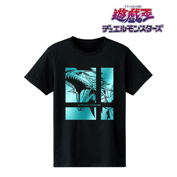 【アルマビアンカ】遊☆戯☆王デュエルモンスターズ 青眼の白龍 箔プリントTシャツレディース（サイズ/XXXL）