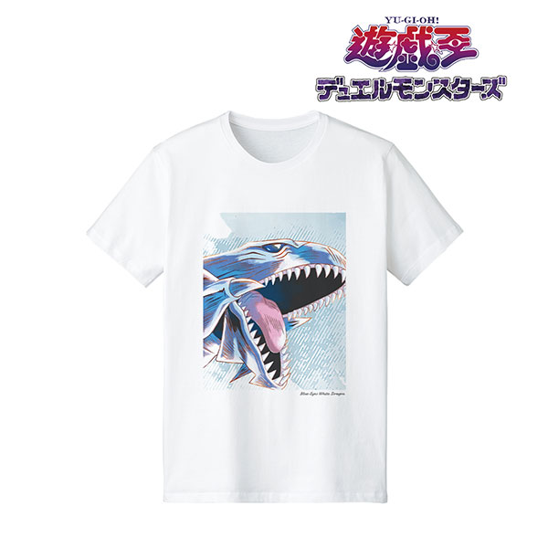 【アルマビアンカ】遊☆戯☆王デュエルモンスターズ 青眼の白龍 Ani-Art aqua label Tシャツメンズ（サイズ/L）