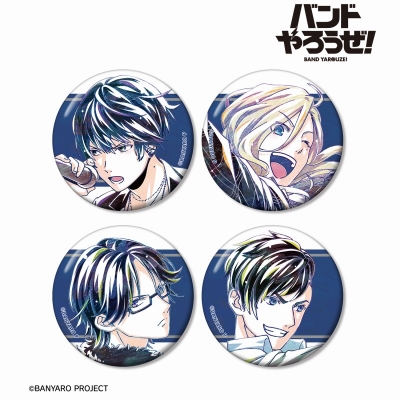 【アルマビアンカ】「バンドやろうぜ！」 OSIRIS Ani-Art 缶バッジ4個セット