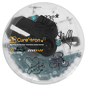 【アルマビアンカ】「バンドやろうぜ！」 Cure2tron ポータブルクリアCDプレーヤー