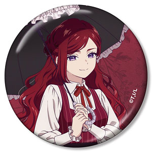 【アルマビアンカ】TVアニメ『悲劇の元凶となる最強外道ラスボス女王は民の為に尽くします。』 描き下ろし プライド お嬢様&執事ver. メタリック缶バッジ