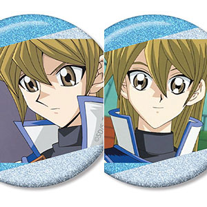 【アルマビアンカ】遊☆戯☆王デュエルモンスターズGX 天上院明日香 場面写グリッター缶バッジ2個セット