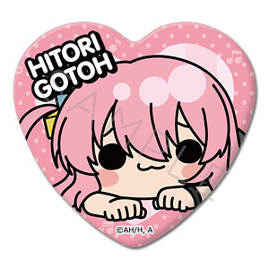 【シンクイノベーション】ぼっち・ざ・ろっく！ 第5弾 ハート型缶バッジ IA 後藤ひとり