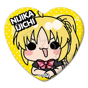 【シンクイノベーション】ぼっち・ざ・ろっく！ 第5弾 ハート型缶バッジ IB 伊地知虹夏