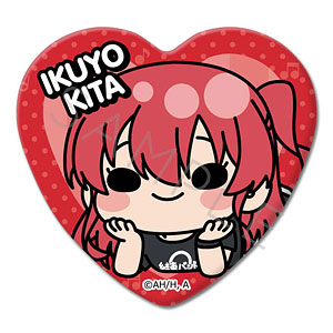 【シンクイノベーション】ぼっち・ざ・ろっく！ 第5弾 ハート型缶バッジ ID 喜多郁代