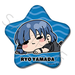 【シンクイノベーション】ぼっち・ざ・ろっく！ 第5弾 星型缶バッジ IC 山田リョウ