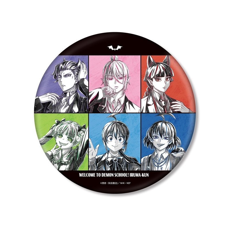 【アルマビアンカ】《魔入りました！入間くん》 描き下ろし 集合 ブラックコーデver. Ani-Art BLACK LABEL BIG缶バッジ