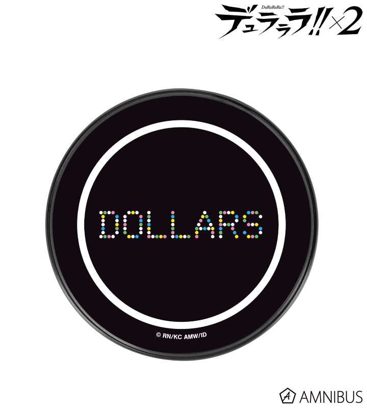 【アルマビアンカ】《TVアニメ「デュラララ！！×2」》 ダラーズ サークル型Qi対応充電器