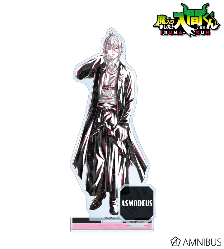 【アルマビアンカ】《魔入りました！入間くん》 描き下ろし アスモデウス・アリス ブラックコーデver. Ani-Art BLACK LABEL パーツ付きBIGアクリルスタンド