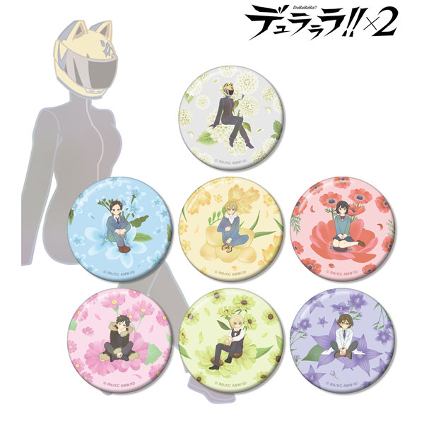 【アルマビアンカ】《TVアニメ「デュラララ！！×2」》 トレーディング Botania 缶バッジ 1BOX入数：7