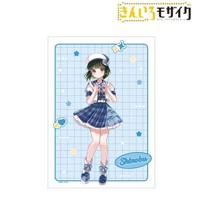 【アルマビアンカ】《きんいろモザイク》 原悠衣先生 描き下ろし 大宮忍 アイドル風衣装ver. A3マット加工ポスター