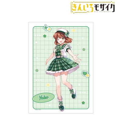 【アルマビアンカ】《きんいろモザイク》 原悠衣先生 描き下ろし 猪熊陽子 アイドル風衣装ver. A3マット加工ポスター