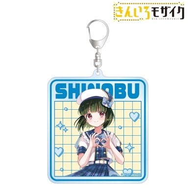 【アルマビアンカ】《きんいろモザイク》 原悠衣先生 描き下ろし 大宮忍 アイドル風衣装ver. BIGアクリルキーホルダー