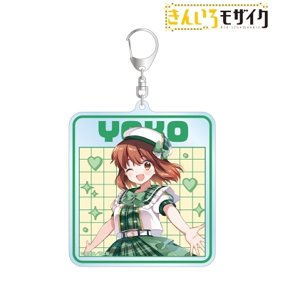 【アルマビアンカ】《きんいろモザイク》 原悠衣先生 描き下ろし 猪熊陽子 アイドル風衣装ver. BIGアクリルキーホルダー