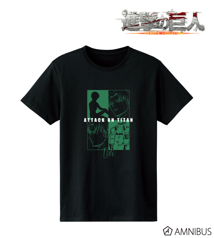 【アルマビアンカ】TVアニメ『進撃の巨人』 リヴァイ Tシャツ vol.3レディース（サイズ/XXL）