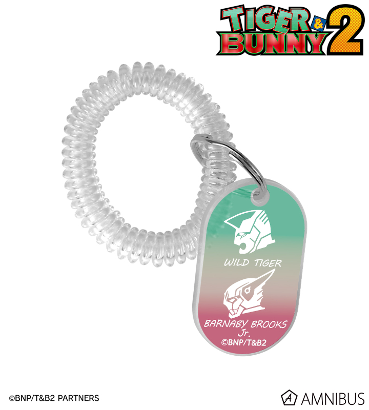 【アルマビアンカ】《TIGER & BUNNY 2》 ワイルドタイガー&バーナビー・ブルックス Jr. ロッカーキー風アクリルキーホルダー