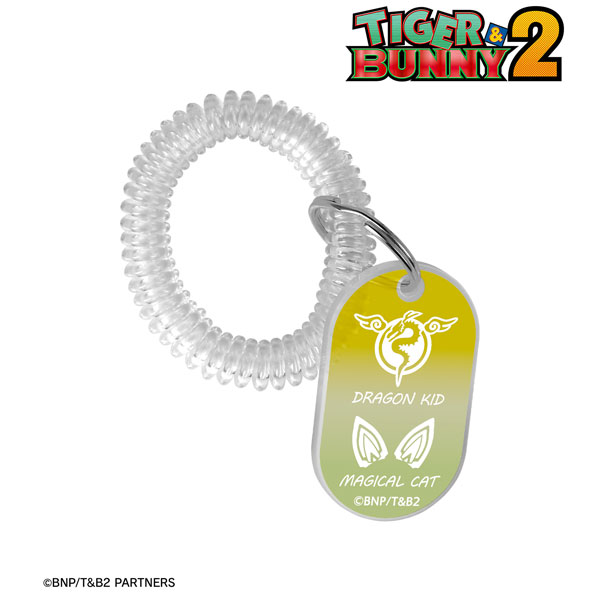 【アルマビアンカ】《TIGER & BUNNY 2》 ドラゴンキッド&マジカルキャット ロッカーキー風アクリルキーホルダー