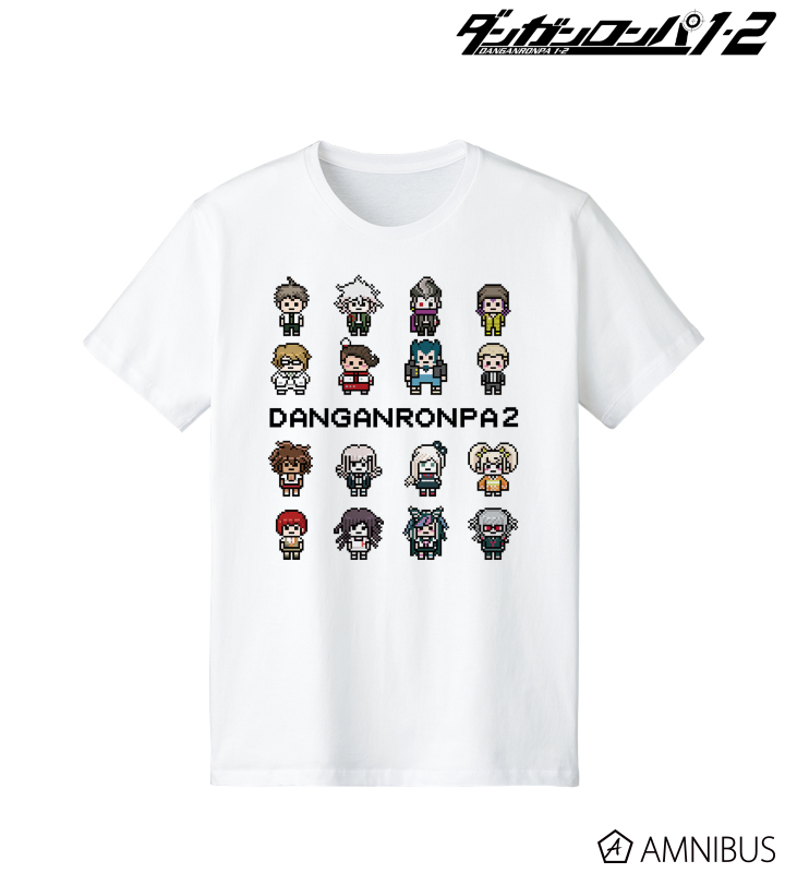 【アルマビアンカ】《ダンガンロンパ1・2 Reload》 ドット絵モチーフTシャツ ver.Bレディース（サイズ/XXL）