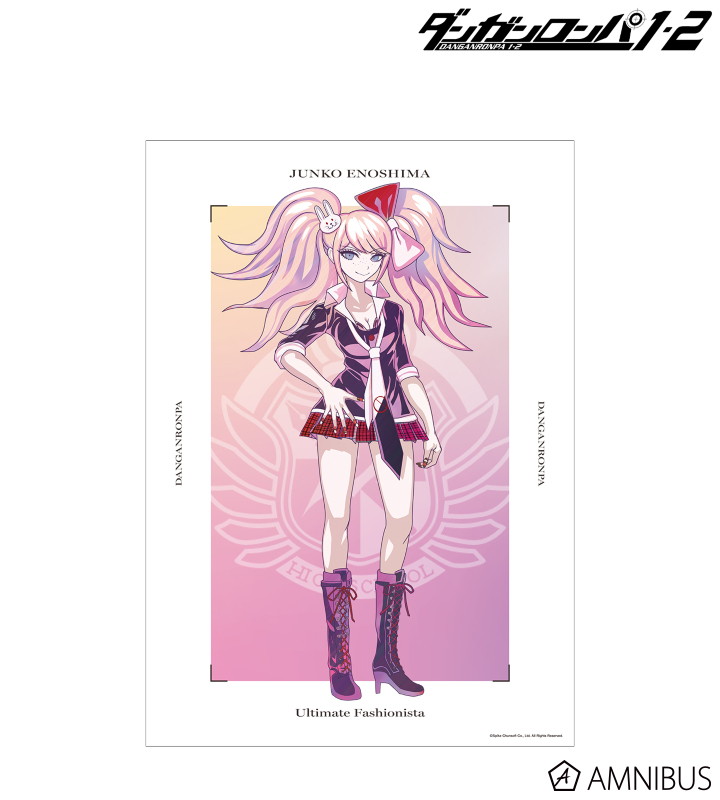 【アルマビアンカ】《ダンガンロンパ1・2 Reload》 江ノ島盾子 Ani-Art clear label A3マット加工ポスター