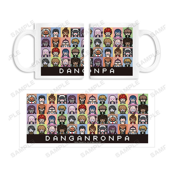 【アルマビアンカ】《ダンガンロンパ1・2 Reload》 ドット絵モチーフマグカップ ver.A