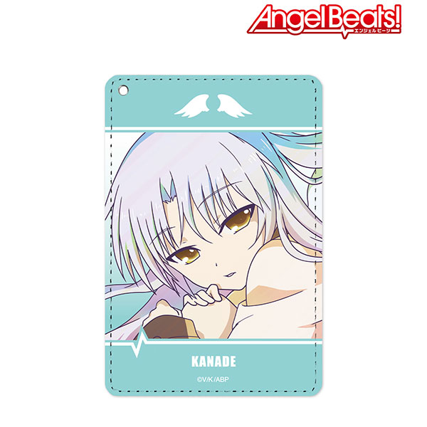 【アルマビアンカ】《Angel Beats！》 立華かなで Ani-Art clear label 1ポケットパスケース
