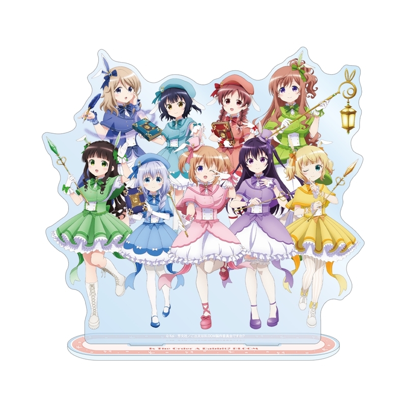 【アルマビアンカ】ご注文はうさぎですか？ BLOOM 集合 BIGアクリルスタンド