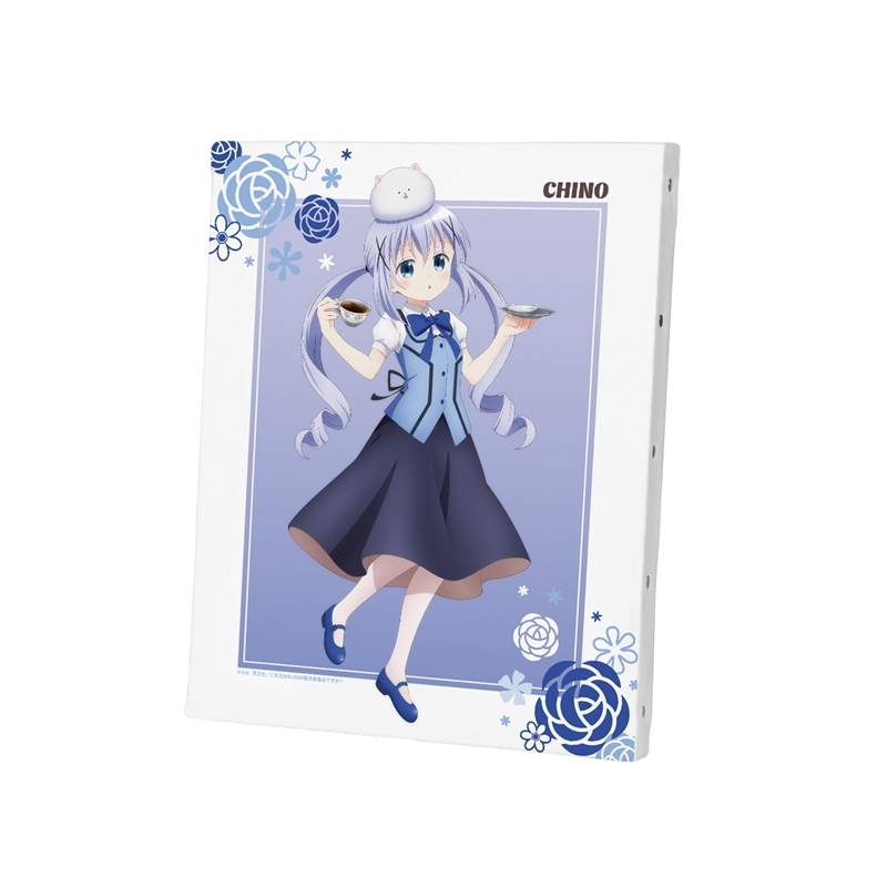 【アルマビアンカ】ご注文はうさぎですか？ BLOOM 描き下ろし チノ 素敵なティータイムver. キャンバスボード