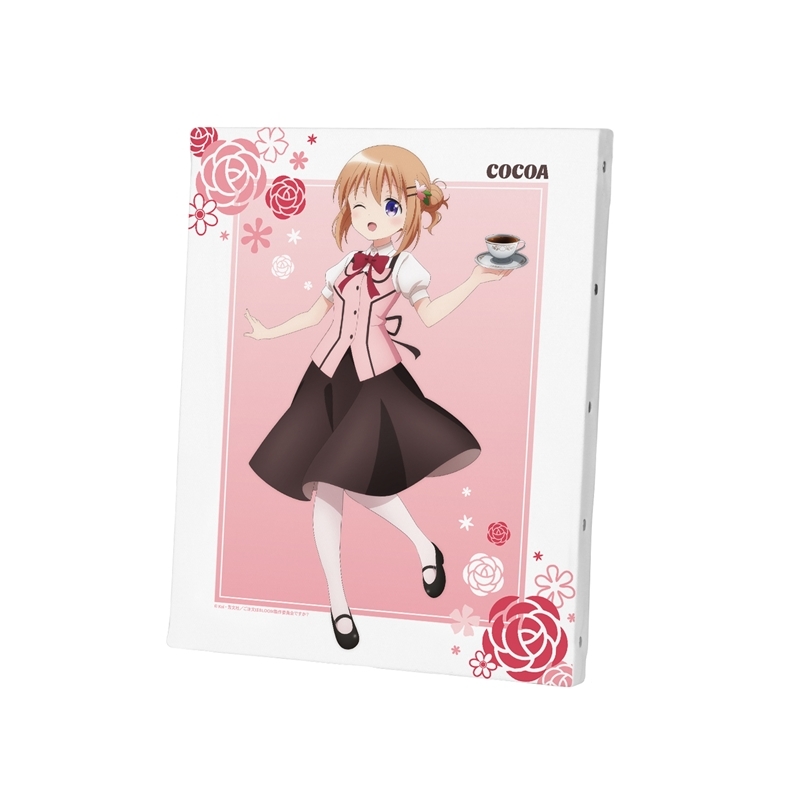 【アルマビアンカ】ご注文はうさぎですか？ BLOOM 描き下ろし ココア 素敵なティータイムver. キャンバスボード